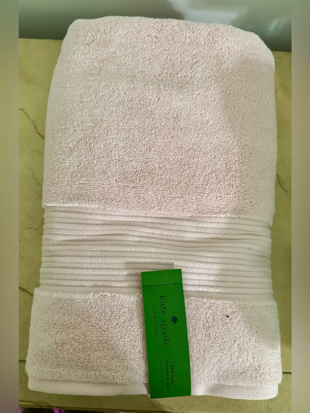 Kate Spade New York Pale Pink Towel Set New